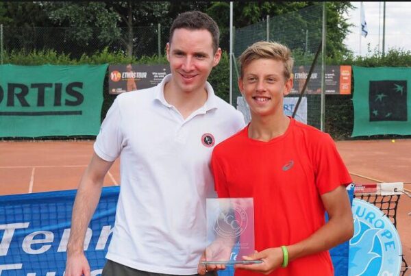 BMW Junior Cup 2018 Maxim Cazac, în semifinală la dublu