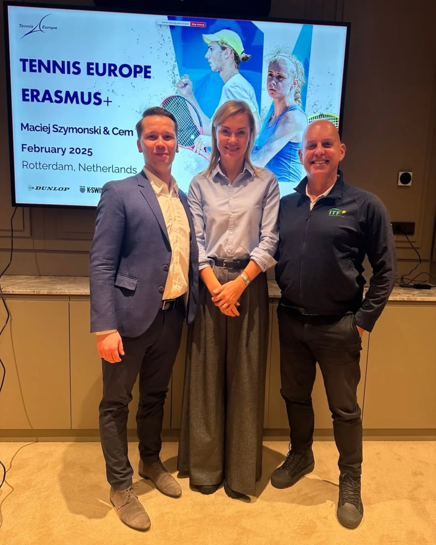 Natalia Belibova a participat la adunarea Comitetului de dezvoltare al Tennis Europe