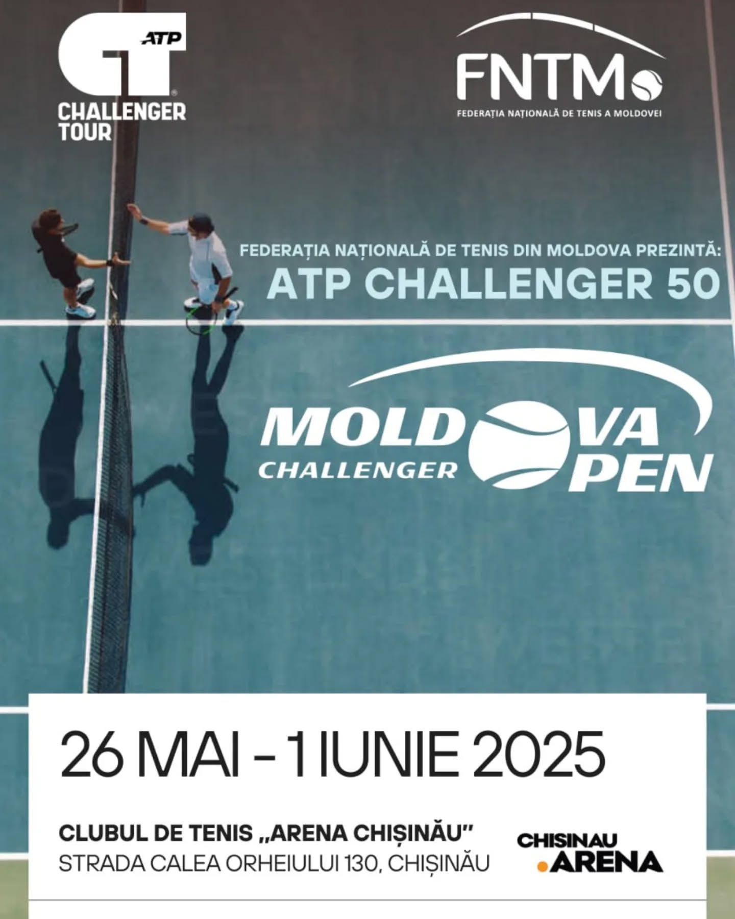 MOLDOVA OPEN 2025 – UN EVENIMENT GRANDIOS DE TENIS LA CHIȘINĂU!