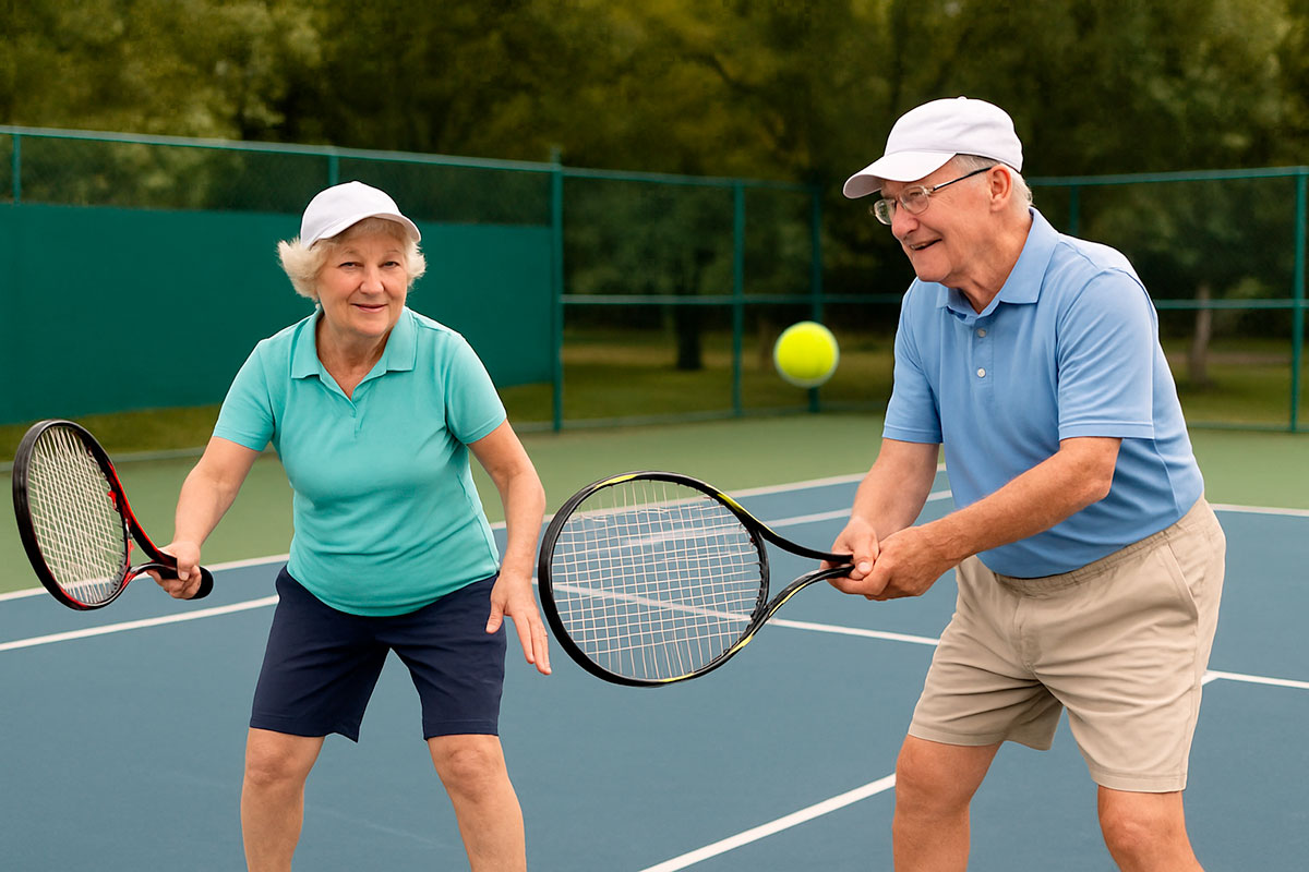 Racheta în mână — cel mai bun „medicament” pentru o viață lungă