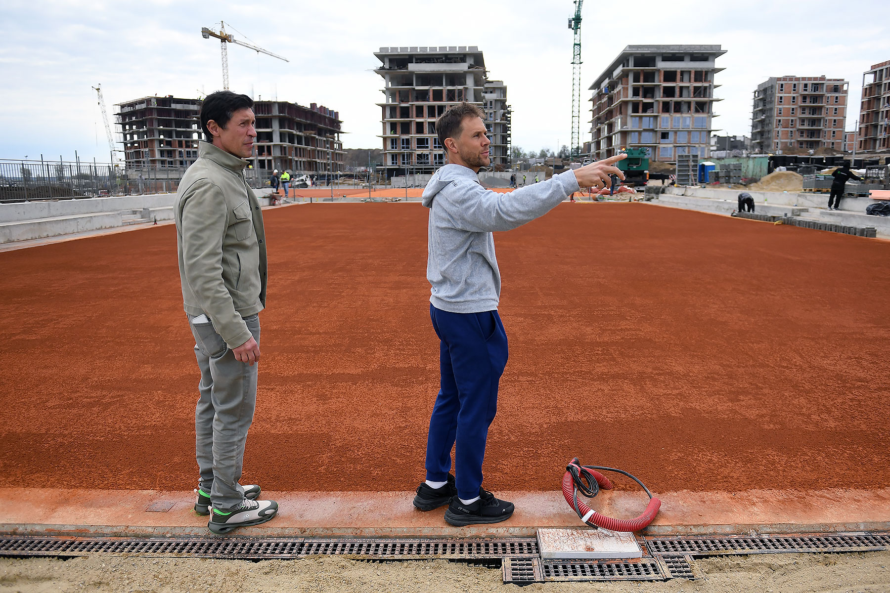 Construcția Centrului Național de Tenis intră pe ultima sută de metri