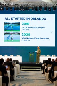 Federația Națională de Tenis a Moldovei și-a prezentat realizările la Adunarea Generală World Tennis de la Almatî